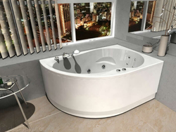 Акриловая ванна Aquatek (Акватек) Вирго 150x100 R, с каркасом и сливом-переливом