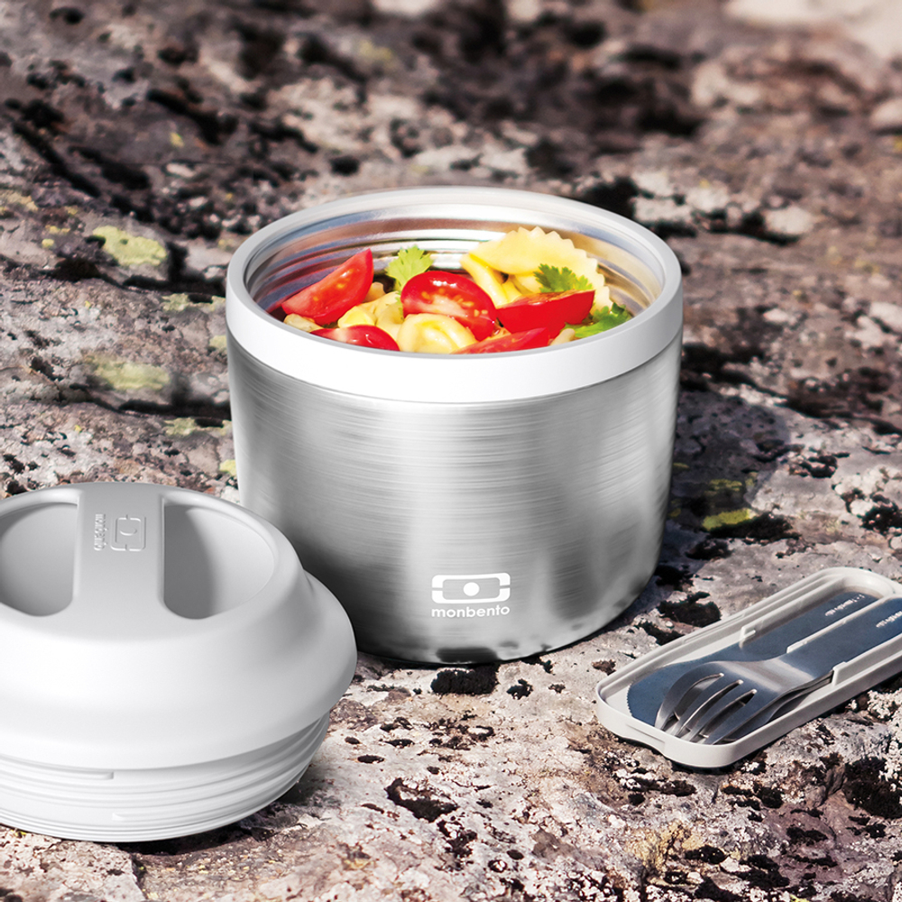Контейнер для еды mb element, 550 мл, silver