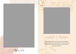PSD-Шаблон свадебной фотокниги "Floral"