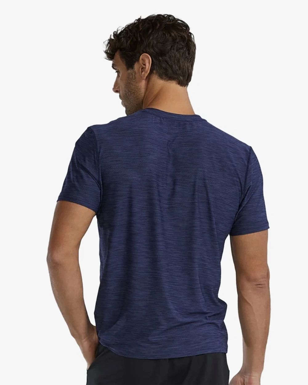 Футболка мужская TYR MEN'S AIRTEC TEE (Темно-Синяя)