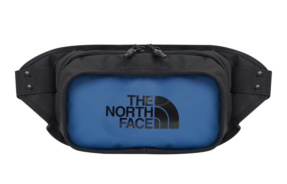 THE NORTH FACE 4L Fanny Pack Sling Bag Crossbody Outdoor Bag Polyester Blue Unisex