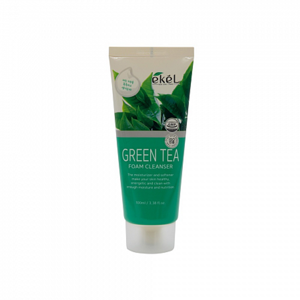 EKEL Foam Cleanser Green Tea Пенка для умывания с зеленым чаем, 100 мл