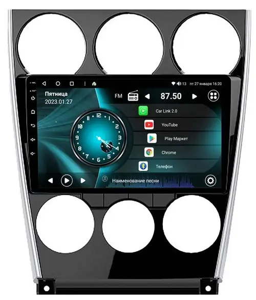 Магнитола для Mazda 6 2002-2007 - Vaycar VA41-0311 на Android 13, 4G SIM-слот
