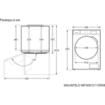 Maunfeld MFWM1211GR06