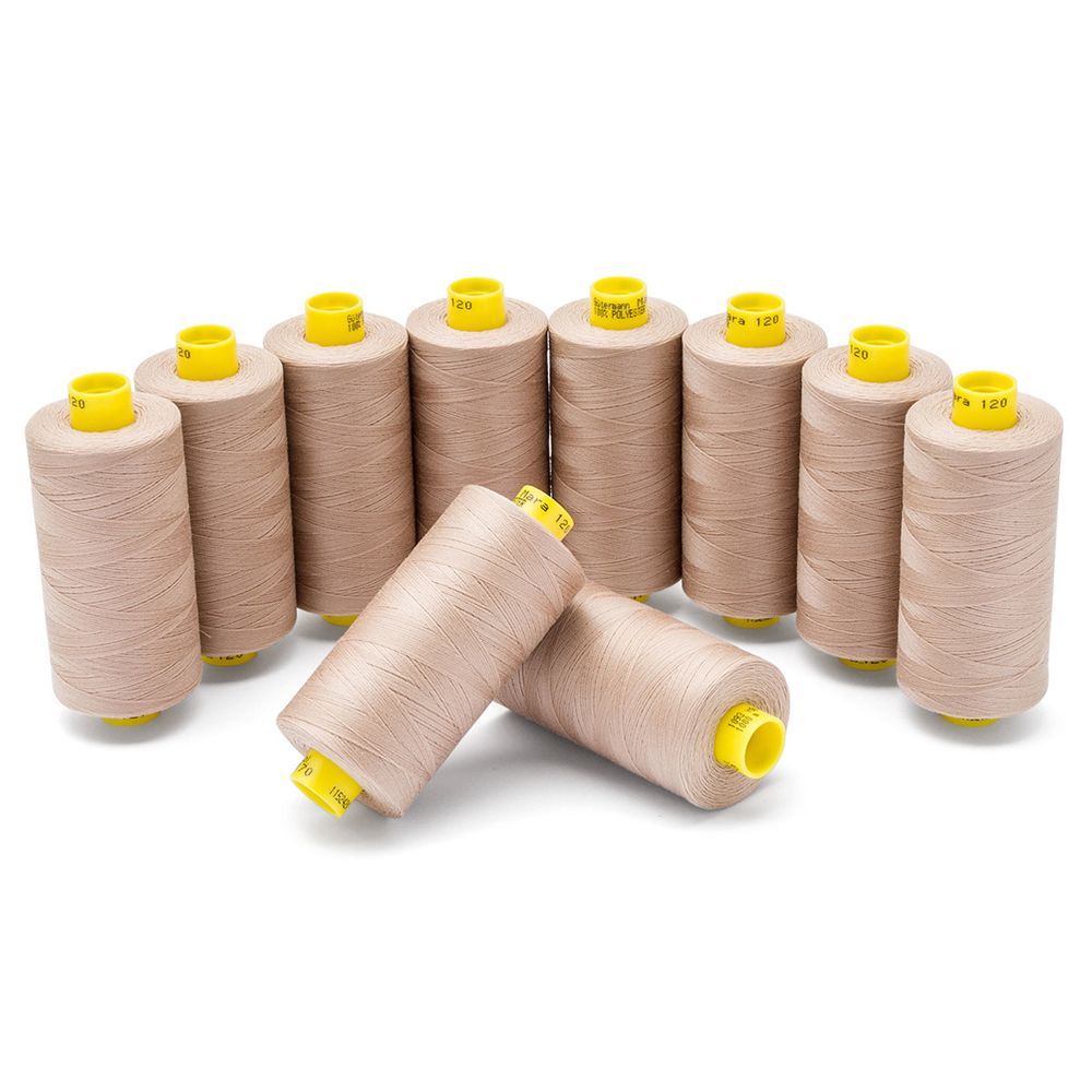 Нитка Gutermann Mara 120 (1000 метров), 1 кат., универсальная | 170 кэмел