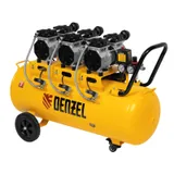 Компрессор безмасляный, малошумный DLS 1800/100,1800 Вт, 3x600, 100 л, 345 л/мин Denzel — фото 3