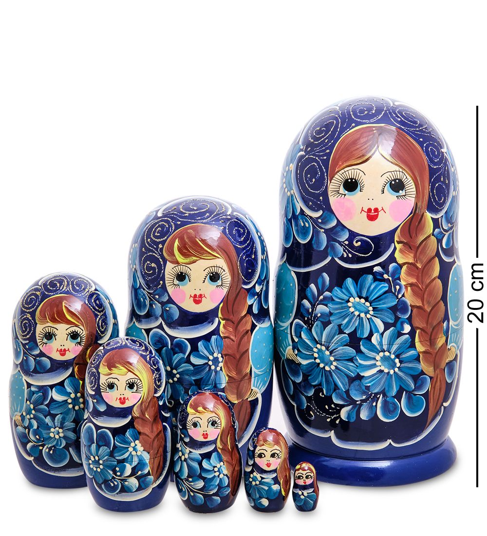 Народные промыслы МР-12/ 5-C Матрешка 7м «Любаша»