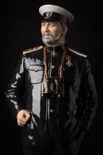 Статуэтка. Фарфор. Солдат. Эссен Николай Оттович фон - Русский флотоводец. Россия