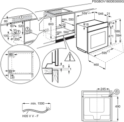 Электрический духовой шкаф Electrolux KOAAS3ST