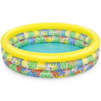 Бассейн надувной круглый 168*38 см Floral Paradise Play Bestway (51203)