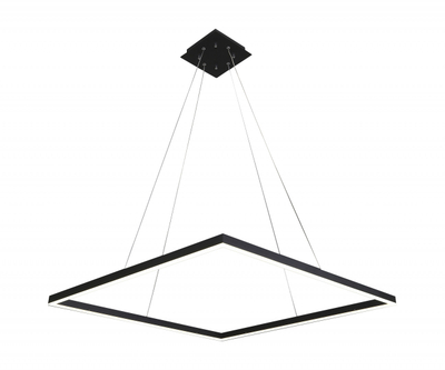08226,19(4000K) Подвес Альтис черный w80*80 h150 Led 50W (4000K). ТМ Kink Light