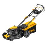 Газонокосилка бензиновая Denzel GLD-460SP-VE, 146 см³, шир. 46см, привод, вариатор, электростартер, 60 л