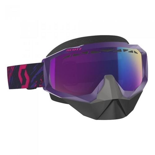 Купить Мотоочки Кроссовые Scott Hustle Snow Cross / Фиолетовый