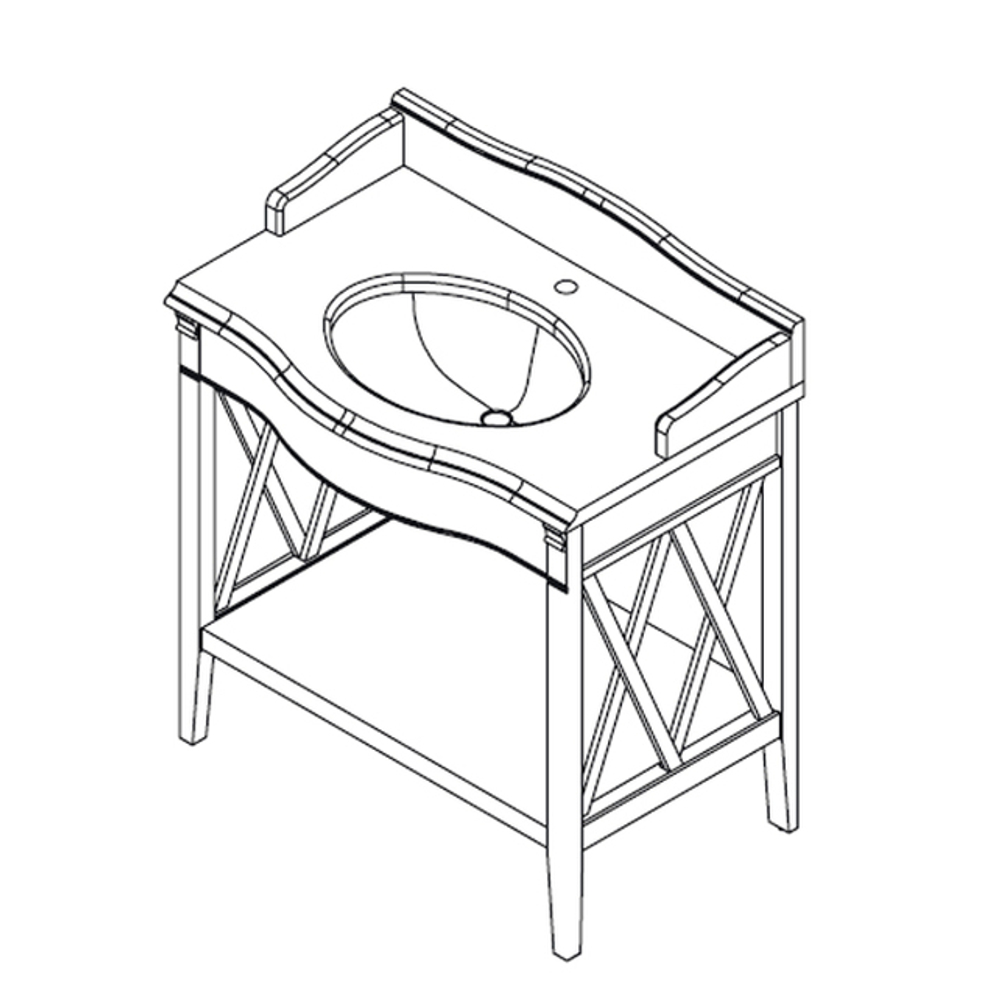 12313Console КАНЗАС консоль 90