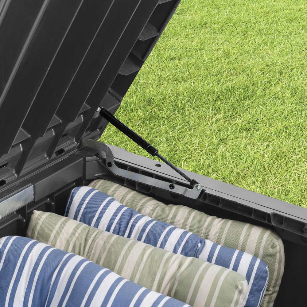 Пластиковый сундук Keter Rockwood 570 л graphite
