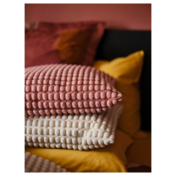 IKEA SVARTPOPPEL  (ИКЕА СВАРТПОППЕЛ)  -  Наволочка - светло-розовый 50х50 см
