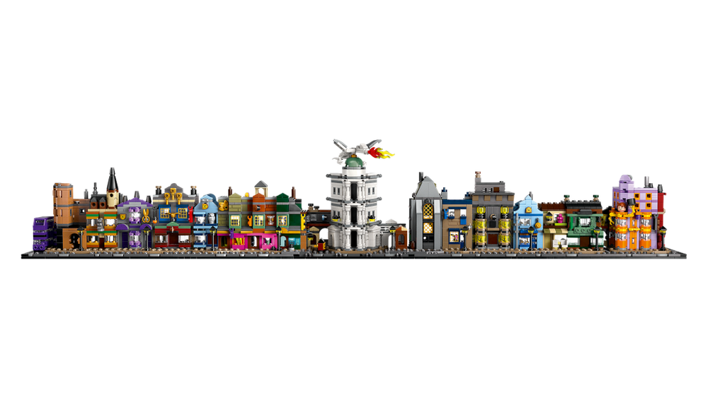 Конструктор Лего Гарри Поттер Косой переулок Волшебные магазины | LEGO Harry Potter 76444 2750 деталей 14+