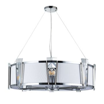 Подвесная люстра 8*Е14 A4079LM-8CC хром Grato Arte Lamp
