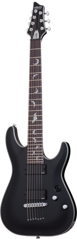 Schecter DAMIEN PLATINUM-7 SATIN BLACK