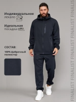 Спортивный костюм на молнии с капюшоном весенний