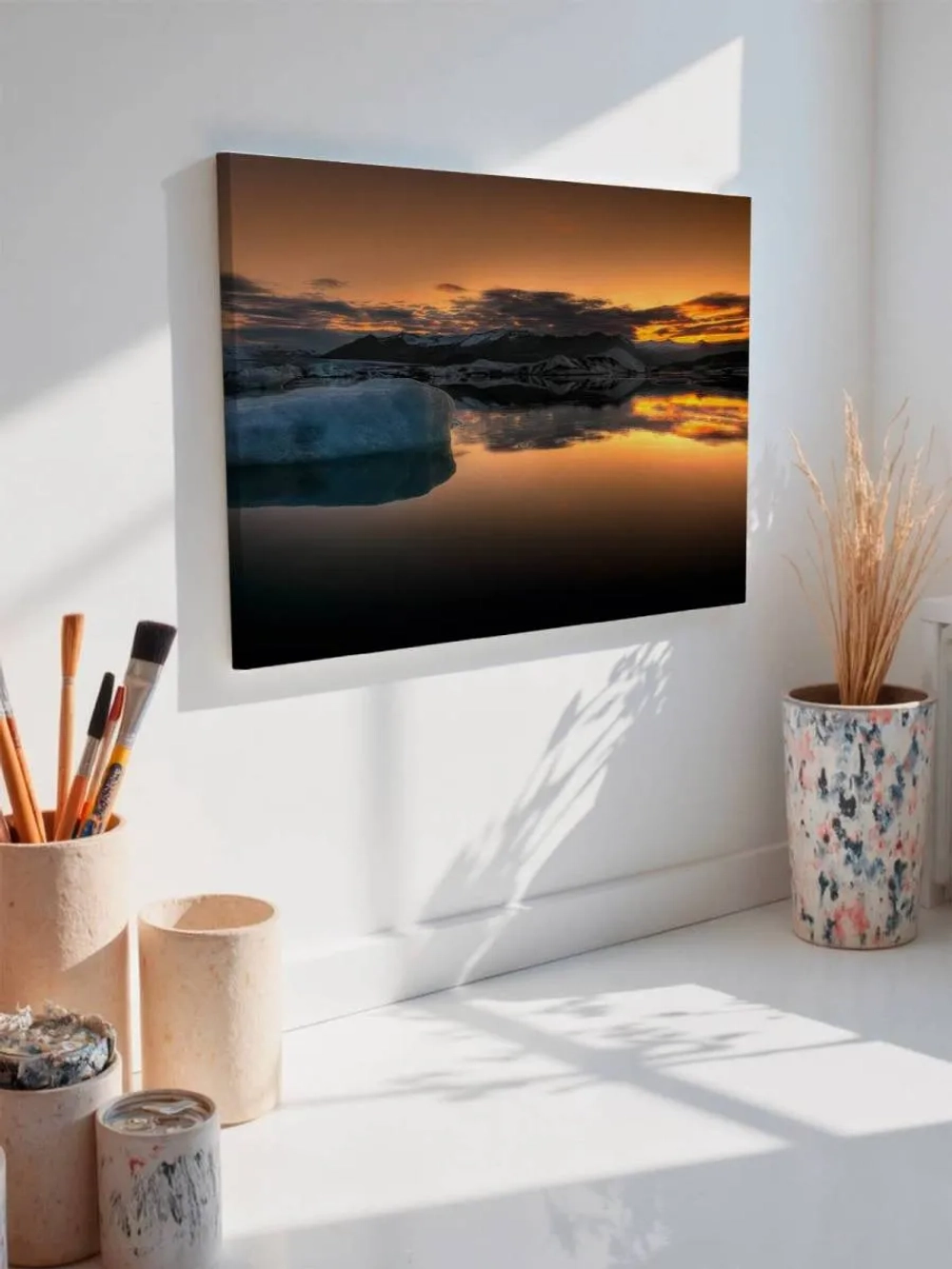Картина на стену 40 X 50 Горное озеро