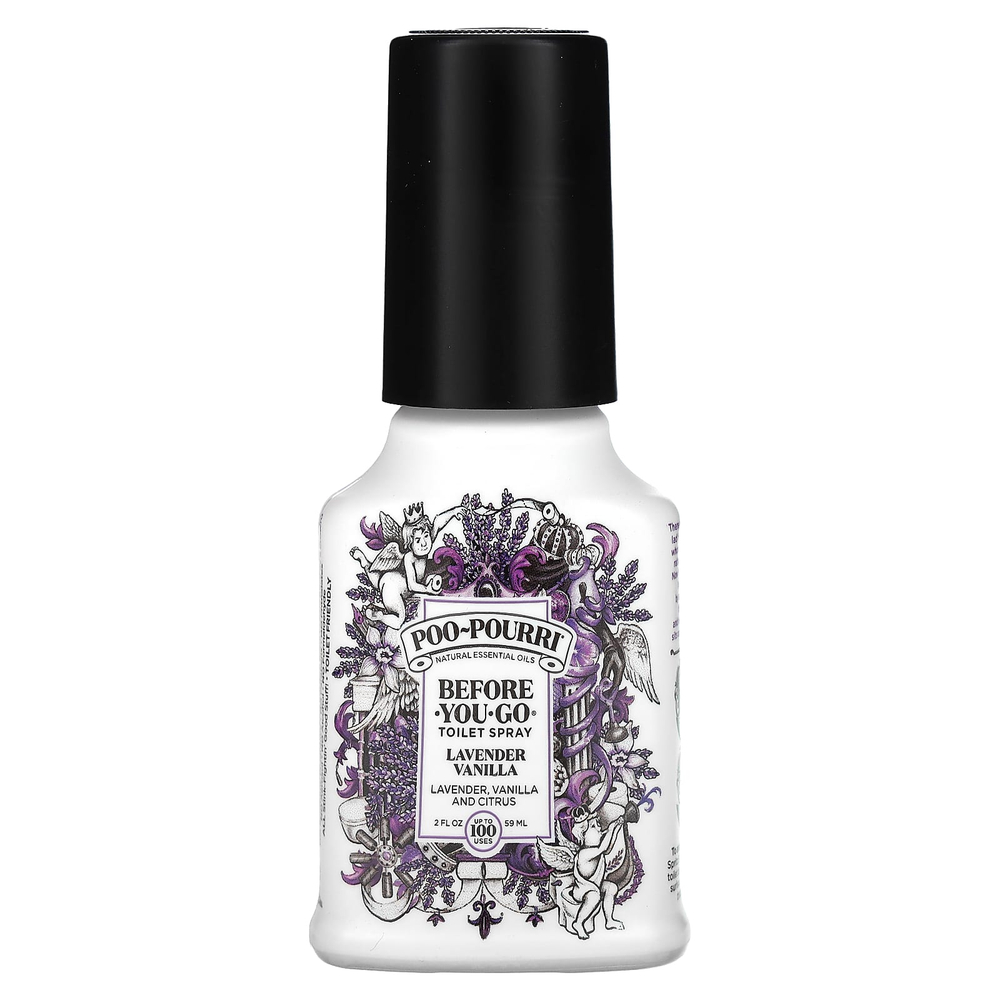 Poo-Pourri, спрей для туалета Before-You-Go®, лаванда и ваниль, 59 мл