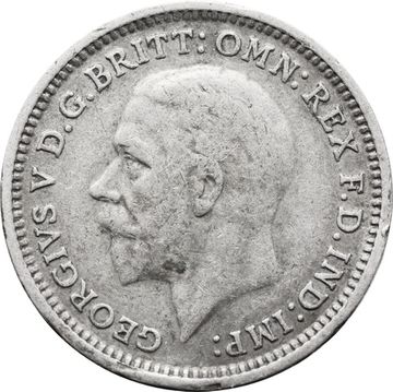 3 пенса 1933 Великобритания