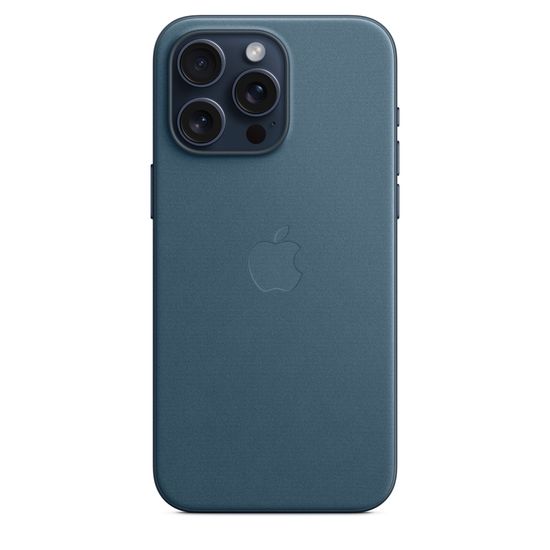 Чехол Apple для iPhone 15 Pro Max FineWoven с MagSafe Синий