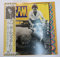Винтажная виниловая пластинка LP Paul and Linda McCartney Ram (Japan 1975)