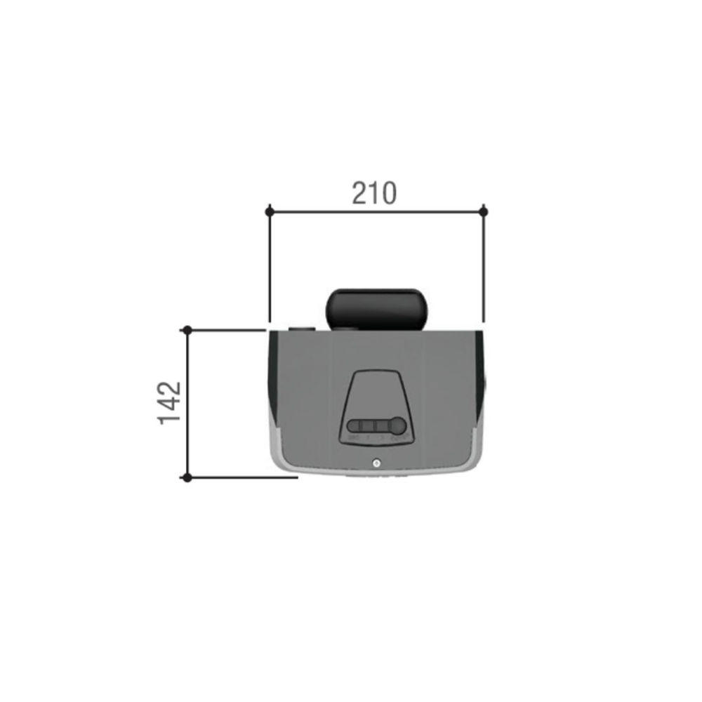 V10DMS+V0682 комплект автоматики размеры