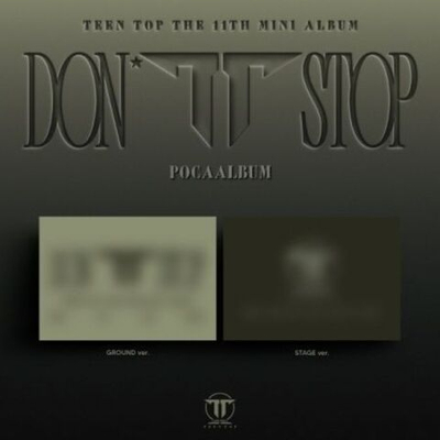 Альбом TEEN TOP - DON'T STOP 11th EP Album POCAALBUM RANDOM Version