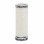 Нитки нижние для вышивки Gutermann Sulky Bobbin, 200м, 1001 молочный, 5 катушек