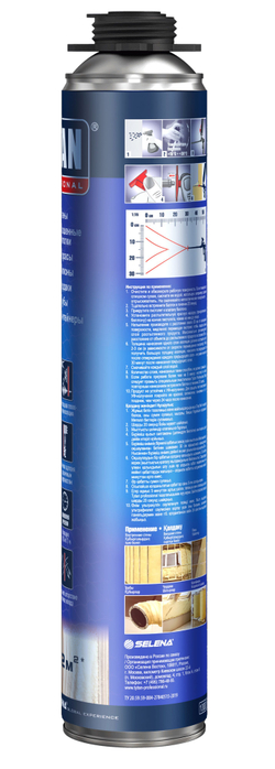Tytan Professional THERMOSPRAY напыляемая полиуретановая теплоизоляция профессиональная, 870 мл