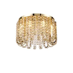 Люстра потолочная NewRgy NW082P-ф500*H310 H GOLD / ЗОЛОТО, 8×40 Вт, золотая