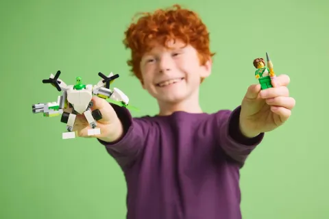 Конструктор LEGO DREAMZzz 71487 Приключения робота и транспортного средства Z-Blob