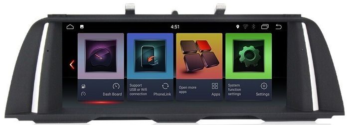Магнитола для BMW 7-серия F01/F02 2012-2015 NBT - RDL-6227 монитор 10.25" на Android 13, Быстрая, CarPlay, 4G SIM-слот