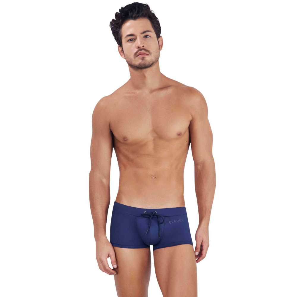 Темно-синие мужские плавки Spell Swimsuit Boxer (Размер: L) (Цвет: темно-синий)