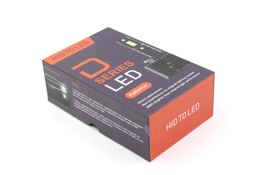 Светодиодные лампы D1S/D1R LED, 35W, 6000K (комплект, 2шт)