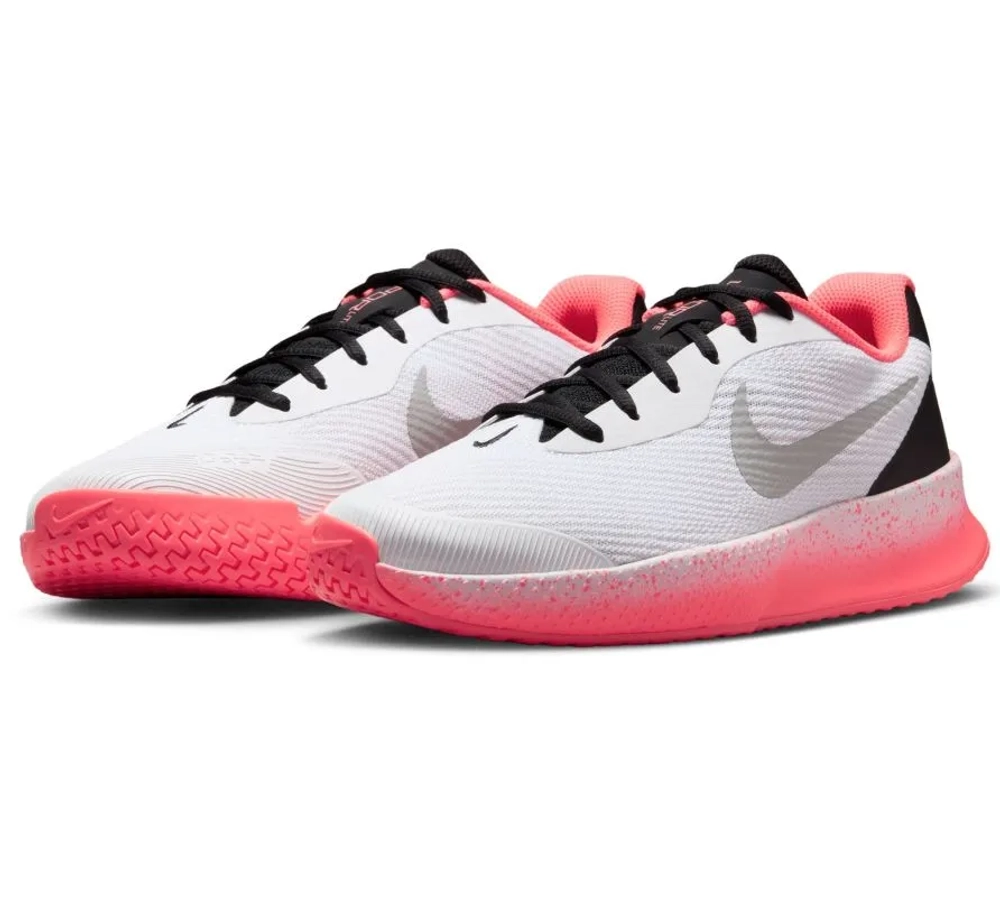 Теннисные кроссовки Nike Vapor Lite 3 HC Premium - white/hot lava/wolf grey/black