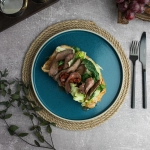 Тарелка с бортом Blue Taiga 26*1,8 см, P.L. Proff Cuisine