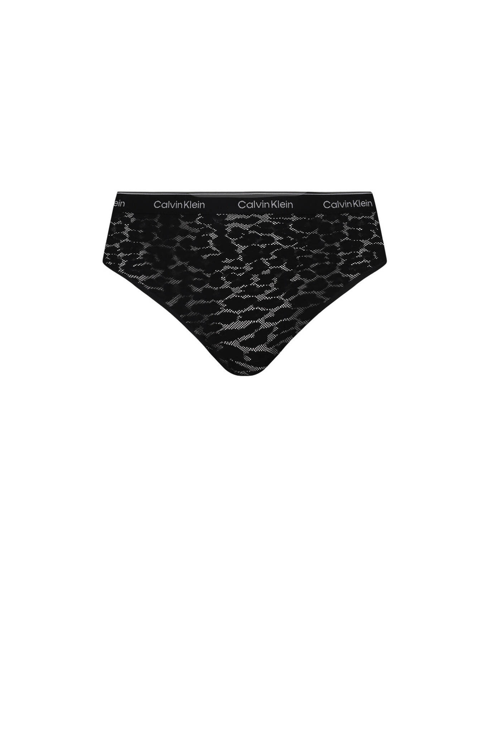 Кружевное трусики-бразилианки 3 шт. Calvin Klein Underwear - белый(000QD5225E)