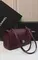 Сумка Chanel Maxi Flap bag Бордовый
