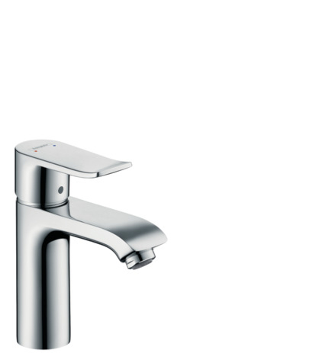 Hansgrohe Metris Смеситель для раковины 110, однорычажный, без сливного набора 31084000
