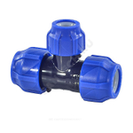 Тройник компрессионный ПЭ переходной Дн 63х25 Ру16 VALFEX 1210012632563