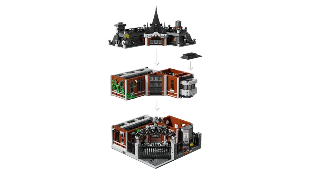 Конструктор LEGO DC Batman 76300 Лечебница Аркхэм