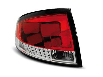 Задние фонари red white led для Audi TT 8N