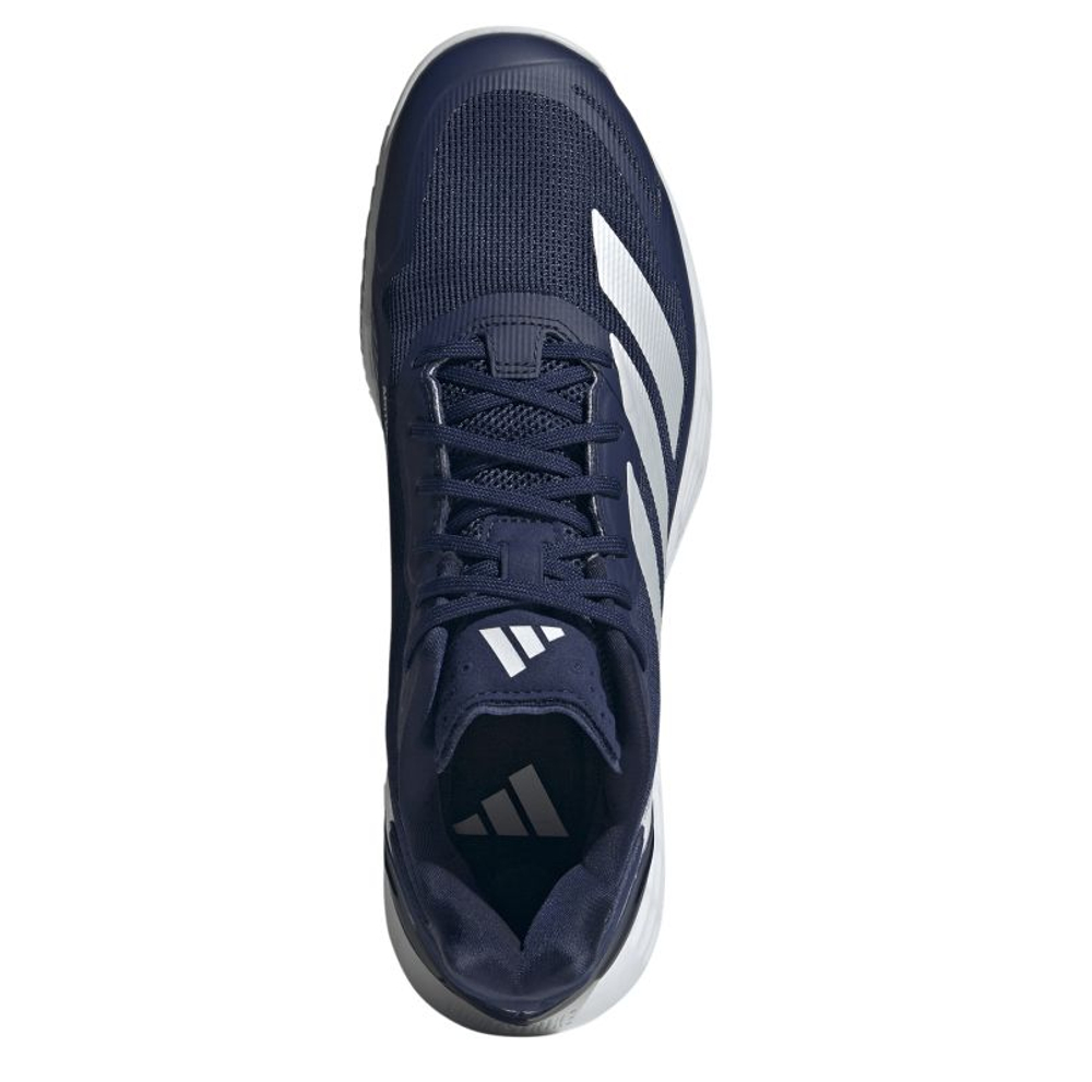 Мужские кроссовки теннисные Adidas Defiant Speed 2 M Clay - dark blue/zero metalic/footwear white