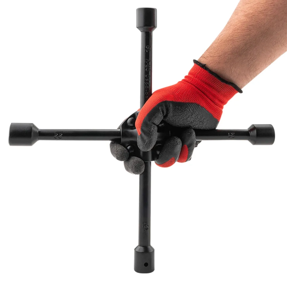 Ключ балонный крестовой 17х19х21х22мм, 1/2'' FORSTIME FT-681B360
