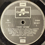 Edith Piaf ‎– I Regret Nothing (Англия 1971г.) Promo