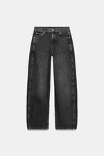 ДЖИНСЫ CURVED STRAIGHT СО СРЕДНЕЙ ПОСАДКОЙ — ZW COLLECTION — ZARA